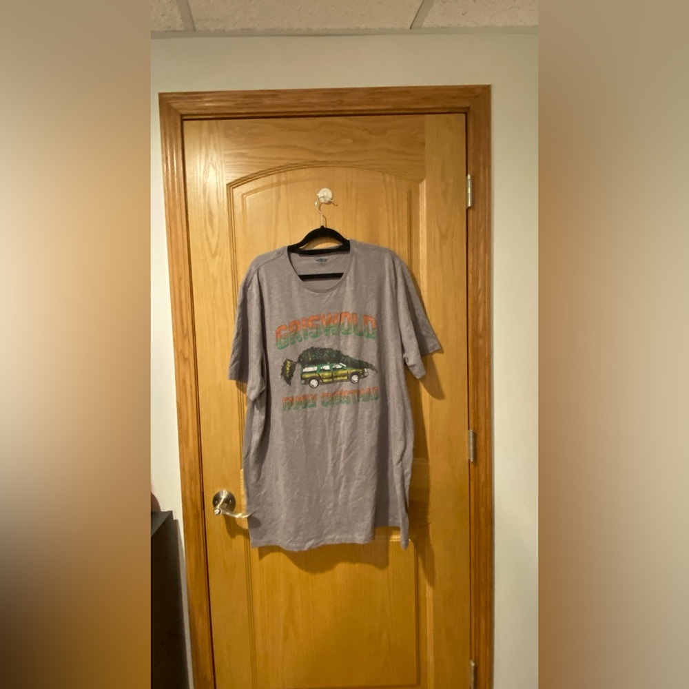 Old Navy Christmas Vacation Christmas Tee Shirt Men’s Size 3XL Tall NEW/UNWORN